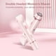 thumbnail image 2 of 2-in-1 Bikini Trimmer Electric Shaver for Women, Waterproof, Hair Removal for Shaving Legs, Arms, Underarms Face Pink，Double Head, Type-C, 2 of 5