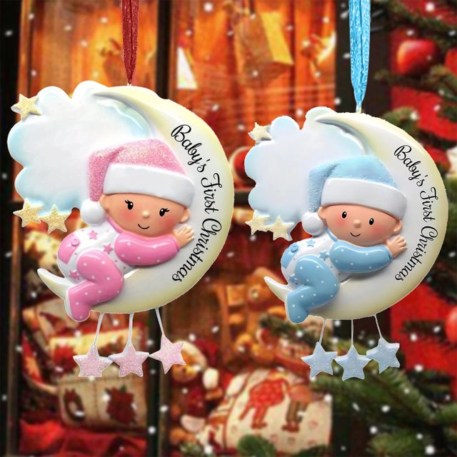 Adorno Navideño de Muñeco de Nieve de Resina, Pintado a Mano, para Árbol de Navidad | Estampado Festivo | Decoración Colgante Colorida | 11,4 Cm X 8,2 Cm | 1 Unidad