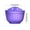 Purple, variant on COM1950s Wall Mounted Planter With Drainage Holes, Hanging Plastic Flower Pot for Indoor Outdoor Plants, Balcony and Terrace Decoration