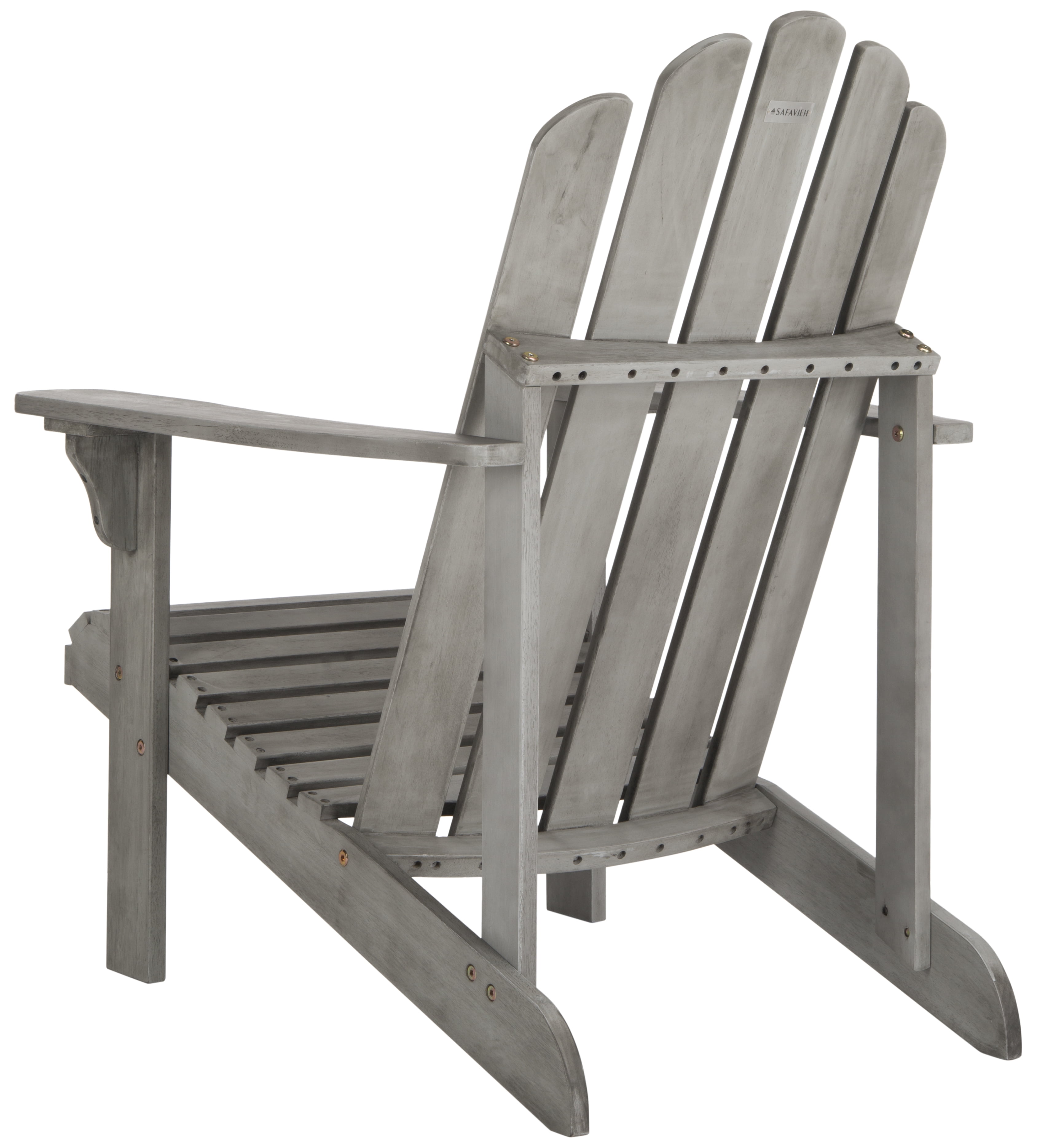 Safavieh Topher Outdoor Patio Nautical Adirondack Chair - Grey Wash