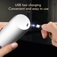 thumbnail image 4 of Graflsoa USB Rechargeable Electric Spice Grinder with 6 Adjustable Settings, Ceramic & PP Material, Compact Design for Salt, Pepper, and Spices, Available in Black, White, Dark Green, 4 of 6