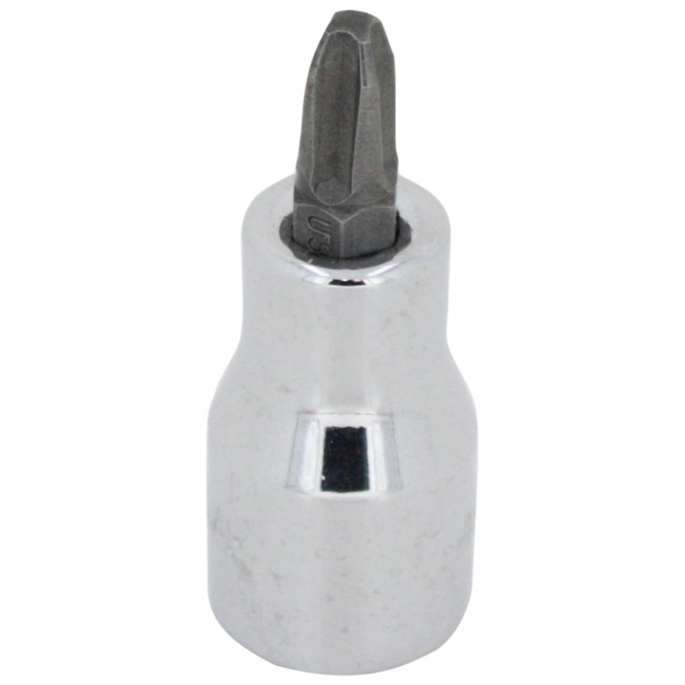 SK Hand Tool 45483 Number 3 Phillips Bit Socket, Drive Screwdriver, 3/