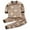 PJ463-Brown, variant on Toddler Boys Pajamas Boy Crewneck Long Sleeve Pjs Baby Sleepwear Crew Neck Truck Print Clothes ,Sizes 18-24 Months