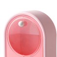 thumbnail image 6 of Swab Storage Container wall Mounted Dust Sturdy with Transparent Lid Durable Organizer for Cosmetics Vanity Countertop Pink, 6 of 6