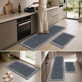 thumbnail image 7 of Diatomaceous Earth Absorbent Mat, 2 Pack Water and Oil Absorbing Quick Dry Non Slip Kitchen Bathroom Entryway Rug, Multicolor, 16x24 and 16x47 Inch, 7 of 7