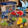 thumbnail image 4 of DIY Tuerca Tornillo Desmontaje de Dinosaurio Conjunto de Construcción Juguetes Zulema rompecabezas juguetes de coche, 4 of 8