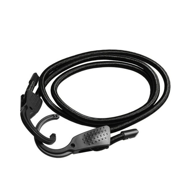 1.5m Adjustable Car Luggage Rope Indoor Clothing Clothesline Car elastic Car Elastic Plastic Hook Car Luggage Tent Ropes