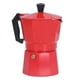 thumbnail image 3 of Cafetera italiana de aluminio con 3 tazas, cafetera moka, cafetera doméstica adecuada para uso en estufas, 3 of 7