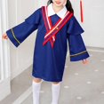 thumbnail image 4 of Zwiiyzr 2024 Preschool Kindergarten Graduation Gown Cap Sash Set with Tassel for Unisex 3-10 Years Blue, 4 of 4