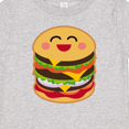 thumbnail image 4 of Inktastic Hamburger Kawaii Boys or Girls Baby T-Shirt, 4 of 5