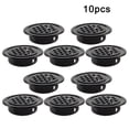 thumbnail image 1 of 10X Cache-Grille Rond en Métal pour Armoire et Placard Ventilation Maison, 1 of 9