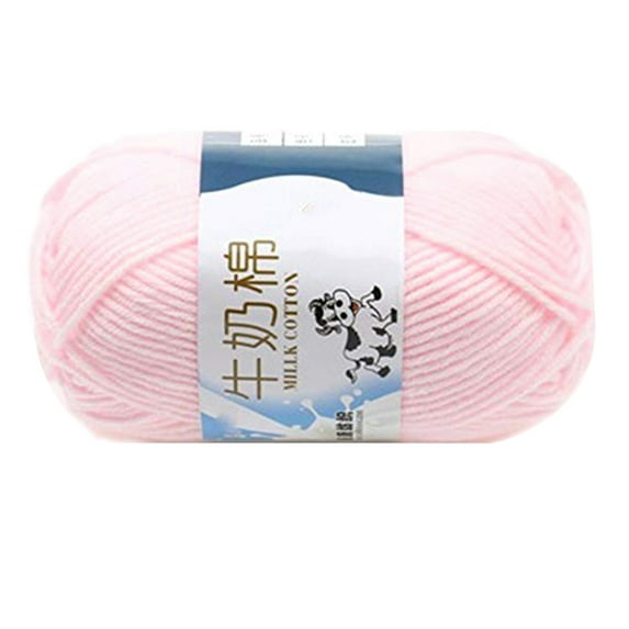 Crochet Yarn Milk Multi Color Cotton Yarn Warm Baby Sweater Yarn DIY Knitting for Hand Knitted Blanket Knitting Supplies No.02
