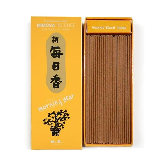 Nippon Kodo Morning Star Mimosa Incense, 200 Sticks