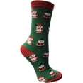 thumbnail image 6 of Yacht & Smith Womens Christmas Socks, Novelty Holiday Socks, Fun Colorful Festive, Crew, Slipper Socks, 9-11, 6 of 7