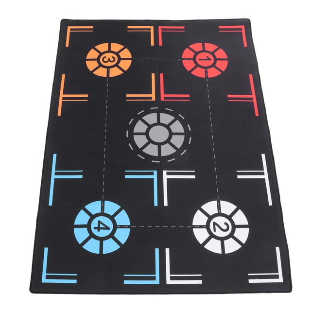 Tapete de entrenamiento de baloncesto tapete para escalones de baloncesto de 2 mm de espesor que evita el deslizamiento negro para gimnasio para niños de menos de 150 cm ANGGREK Otros
