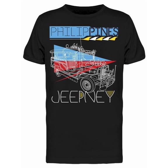 Philippine Jeepney Tee Men's -Image by Shutterstock