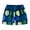 Dark Blue, variant on Odeerbi 2025 Toddler Baby Boys Cute Cartoon Pattern Print Beach Pants Summer Loose And Comfortable Kids Shorts