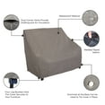 thumbnail image 4 of Modern Leisure Garrison Waterproof Patio Loveseat Cover, 66"L x 40"W x 39"H, Gray, 4 of 14