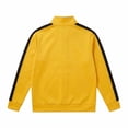 thumbnail image 5 of ZGRBOU Men's Track Jacket Side Striped Long Sleeve Jogging Sweat Casual Zip Up Stand Collar Athletic Top with Pockets, 5 of 5