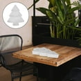 thumbnail image 5 of SENSETH Christmas Tree Shape Serving Platter Fruit Plate Snacks Tray (White), 5 of 7