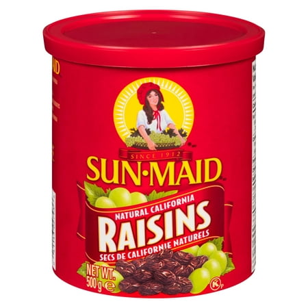 Sunmaid Raisins Canister, 500 g - Walmart.ca