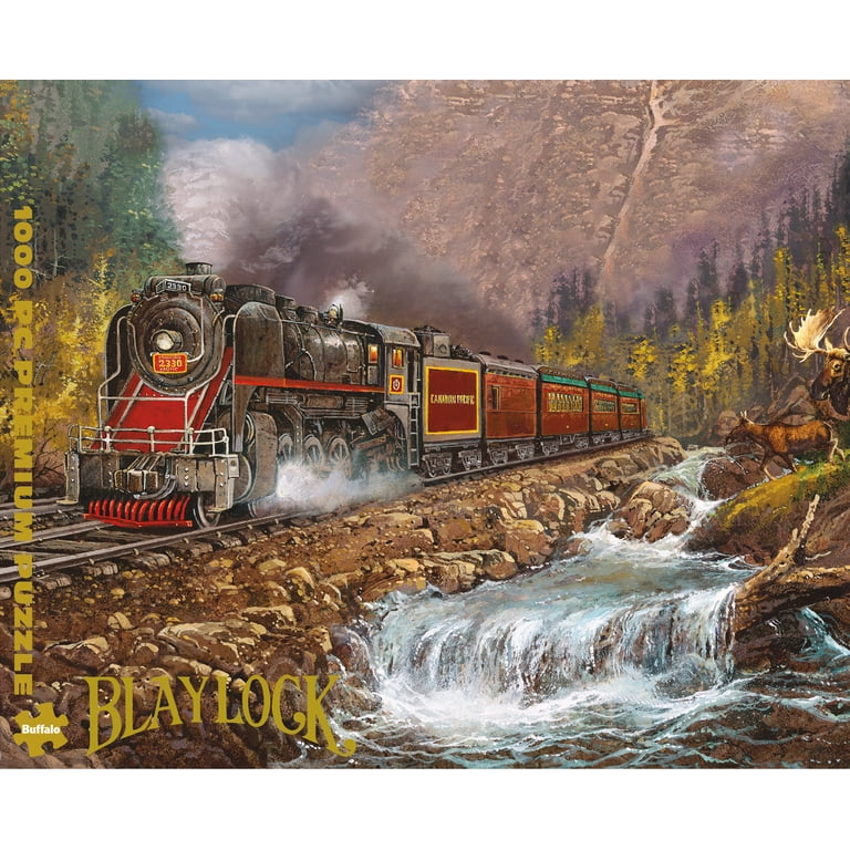 Buffalo Games Canadian Pacific Railroad 1000-Piece Puzzle
