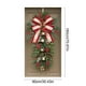 thumbnail image 3 of Christmas Door Cover Decorations with Santa Claus Pattern Holiday Party Decorative for Front Door Indoor Wall Fireplace Mantle Home Festive Xmas Decor, 3 of 6