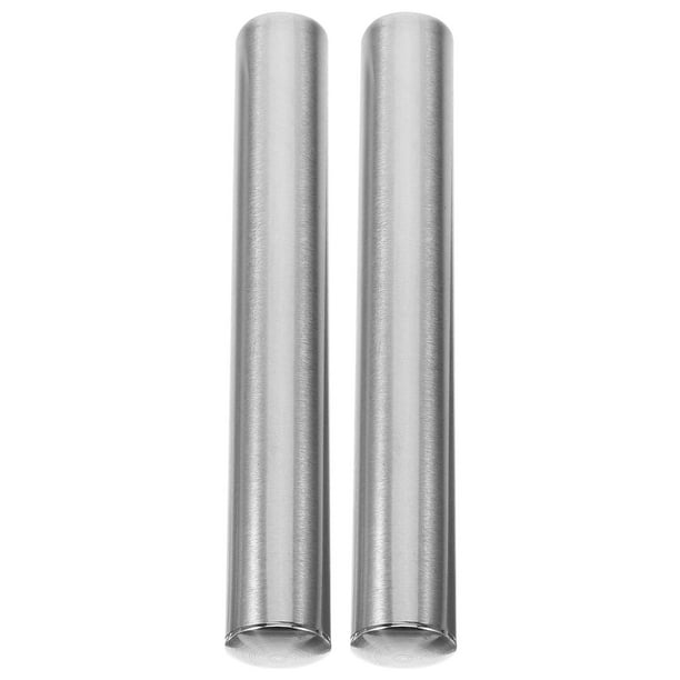 2 piezas de cepillo de baño de metal con punta de repuesto para cepillo de baño y mango de cepillo para fregar
