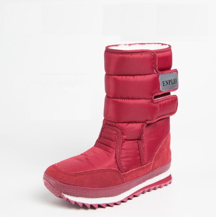 red high top boots