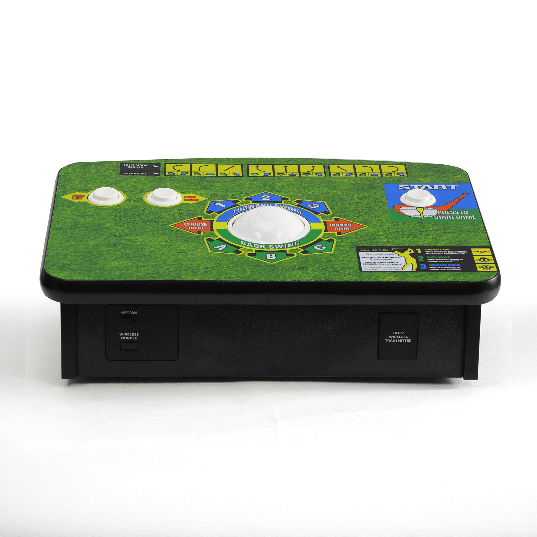 Golden Tee Plug and Play - Plays Six Classic Arcade Games