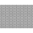 thumbnail image 1 of Ahgly Company Indoor Rectangle Patterned Platinum Gray Area Rugs, 2' x 4', 1 of 6