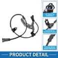 thumbnail image 4 of Unique Bargains ABS Wheel Speed Sensor Rear Left ABS Sensor Anti-lock Braking System Sensor No.919202W000 for Hyundai Santa Fe Sport 2013-2016, 4 of 7