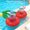 Multicolor#206, variant on Inflatable Fruit Style Floating Cup Holder Leakproof PVC Drink Rack for Pool, Beach, and Water Party Use