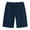 Solid Dark Blue, variant on Chiccall Mens Soft Sweat Shorts Casual Classic Elastic Waist Workout Drawstring Beach Shorts