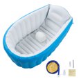 thumbnail image 2 of Bañera para bebé Lavabo Ducha Viaje Portátil con Soporte para la Espalda Bañera Plegable para Niños Pequeños con Bomba Aire y Nivel Agua Resistencia para Bebés y Niños ANGGREK Otros, 2 of 8