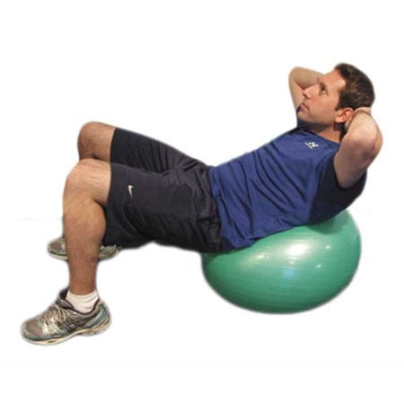 CanDo Inflatable Exercise Ball Orange 48