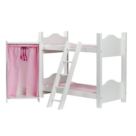 Cinderella Usa Doll Bunk Beds With Ladder And Storage Armoire Cinderella Usa Doll Bunk Beds With Ladder And Storage Armoire Com