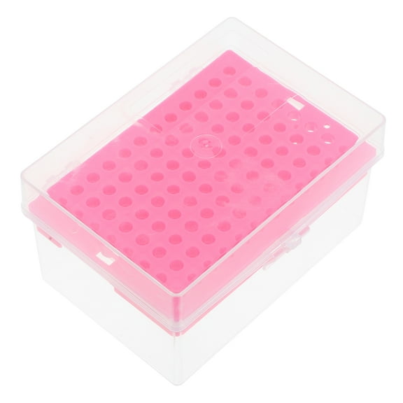 Zehuanyu Plastic Pipette Tips Box 96 Well Pipettor Tip Holder Container Storage Box With Lid Ideal For Scientific Research And Experiments Laboratory Supplies