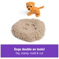 thumbnail image 6 of Kinetic Sand, Diggin’ Dog Park Set with 1.5lbs Play Sand & Tools, 6 of 13