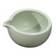 thumbnail image 4 of Cuenco de cerámica para matcha de 470 ml con pico vertedor para preparar matcha japonés. Verde, 4 of 9