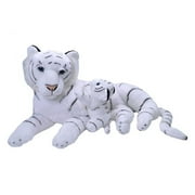 Wild Republic White Tiger - Jumbo Mom Baby 30"