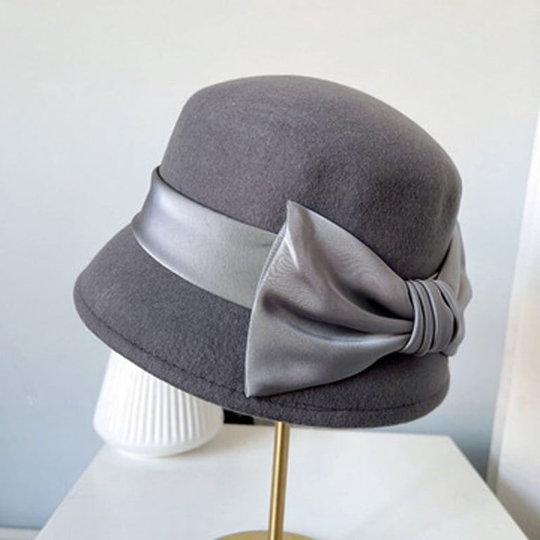 CoCopeaunt Audrey Hepburn Style Bow Top Hat Women Autumn And  display picture 2