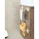 thumbnail image 2 of 1pc Gold Color No-drill Stainless Steel Towel Rack For Bathroom, Size S/m, 2 of 5