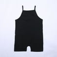 thumbnail image 6 of XXWXYD Girls Jumpsuit Sleeveless Spaghetti Strap Shorts with Pocket, Lightweight Casual Romper Spring Summer Autumn, 6 of 8