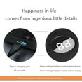 thumbnail image 6 of YiBai Bluetooth 5.0 Wireless Earbuds With Metal Charging Box Digital Display, Low Power Consumption Noise Reduction HD Sound Quality Suitable For Sports/games,Black, 6 of 8