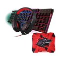 thumbnail image 2 of Sylvania 4-in-1 Gaming Kit with Keyboard, Headset, Mouse and Mouse Pad - Black, 2 of 4