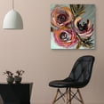thumbnail image 2 of Masterpiece Art Gallery Sweet Trio by Nikol Wikman Abstract Floral Canvas Art Print, 2 of 4