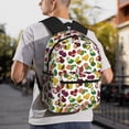 thumbnail image 7 of Fotbe Colorful Fruits Lightweight Casual Laptop Backpack for Men and Women, Daily use Waterproof backpack, Backpack for College, 7 of 7