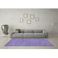 thumbnail image 3 of Ahgly Company Indoor Rectangle Abstract Blue Modern Area Rugs, 3' x 5', 3 of 4