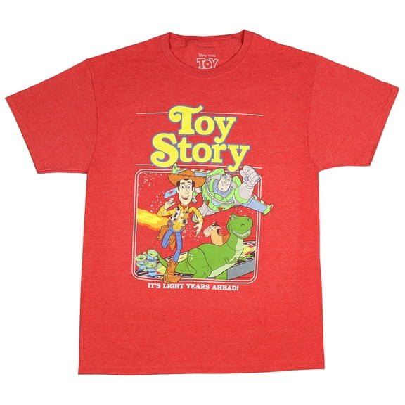 Disney Pixar Men's Toy Story It's Light Years Ahead! Graphic T-Shirt (X-Large)